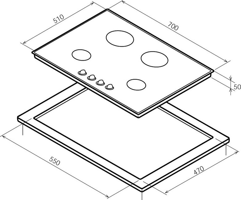 Варочная поверхность BO219VD/N